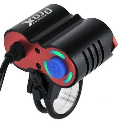 Передня фара ProX Dual II Power 2xCree, чорний з червоним