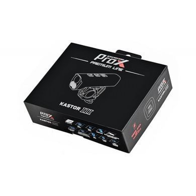 Фара ProX Kastor III 1500Lm, 4800mAh, USB-C, Powerbank, чорний