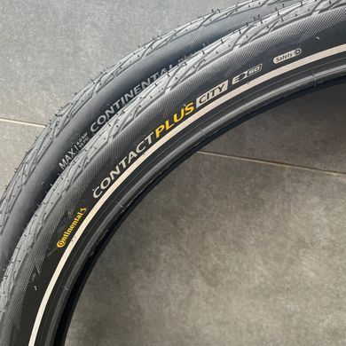 Покрышка Continental Contact Plus City 27,5 x 2,20, чёрный