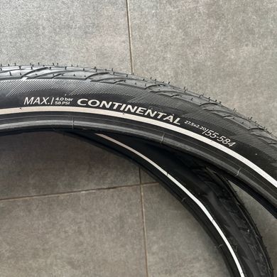 Покрышка Continental Contact Plus City 27,5 x 2,20, чёрный