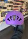 Велосипедний шолом ProX Flash, фіолетовий, M (52-56 см)