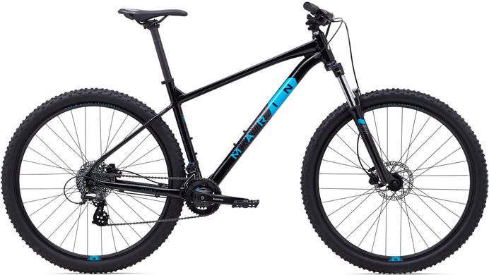 Велосипед 29" Marin BOBCAT TRAIL 3 рама - M 2024 Gloss Black/Charcoal/Cyan