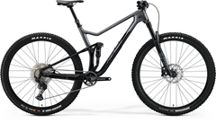 Велосипед 29" Merida ONE-TWENTY 6000 (2023), M, metallic black/grey
