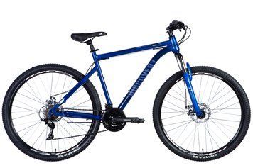 Велосипед 29" Discovery TREK AM DD 2024, 21", синій
