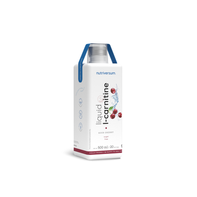 Жиросжигатель Nutriversum LIQUID L-CARNITINE (кислая вишня) 500 мл