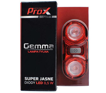 Фара задняя ProX Gemma 2 x 0.5W, красный