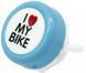 Звонок Spencer I Love my Bike, голубой
