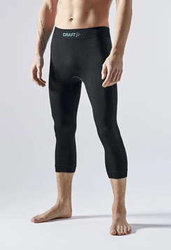 Капрі чоловічі Craft ADV Warm Fuseknit Intensity Knicker Man, чорний, XXL