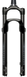 Вилка RockShox Recon Silver RL 29" 9QR 100mm SoloAir, чёрный