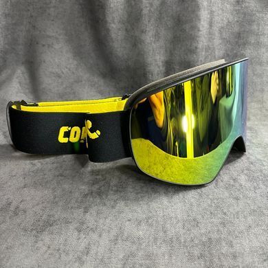 Гірськолижна маска Copozz GOG-2919 Gold (VLT 13,6%)