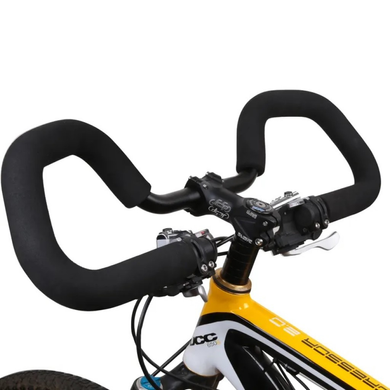 Руль бабочка DN 25,4х580 мм + грипсы, чёрный
