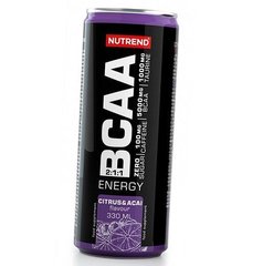 Амінокислоти Nutrend BCAA Energy (Цитрус + Асаї) 330 мл