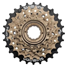 Трещітка Shimano MF-TZ500 6sp 14-28Т, коричневий