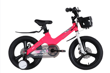 Велосипед 16" SPACE KID MOON (2026), розовый