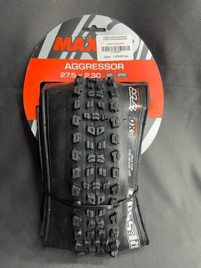 Покришка MAXXIS AGGRESSOR 27.5X2.30 TPI-60 Foldable EXO/TR, чорний