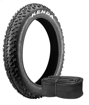 Покришка+камера Kenda K1188-010 Krusade 26"х4", чорний