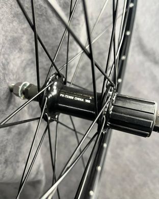 Колесо заднє 29/28" Rodi Skorpion 32 спиці, втулка Shimano FH-TX800 під касету 8-10шв., V-brake, чорний