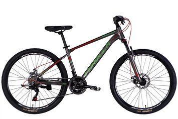 Велосипед 26" Formula MOTION 2025, 13", серо-красный