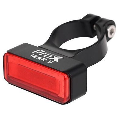 Фара задняя ProX Izar S E-BIKE DC 3,7V-12V на багажник, красный