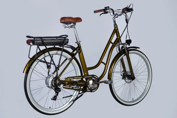 Электровелосипед 28" Dorozhnik eCORAL 48B 17.5А*г 500Вт (2026), 19", бронзовый
