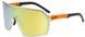 Окуляри R2 FACTOR clear-orange (TR90), лінза smoke (Polarized TAC), покриття orange full revo