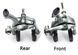 Гальма шосейні Shimano Tiagra BR-4700 на два колеса, темно-сірий