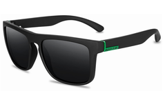 Солнцезащитные очки Quisviker, черный с зеленым