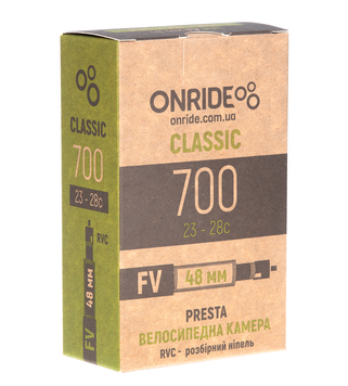 Камера ONRIDE Classic 700x23-28c FV 48мм RVC
