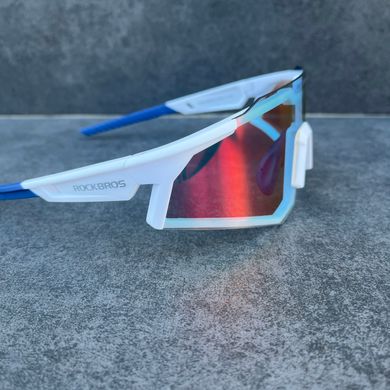 Фотохромні окуляри RockBros SP291, білий з синім