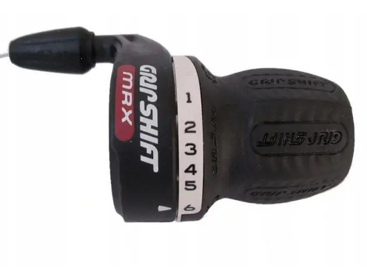 Манетка Sram Gripshift MRX правая на 6ск, чёрный