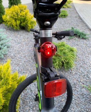Задний фонарик Smart Round mini, чёрный