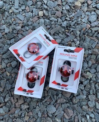 Задний фонарик Smart Round mini, чёрный