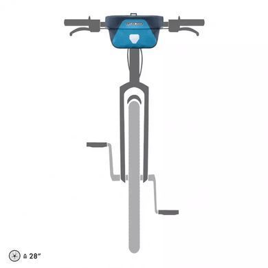 Сумка велосипедна на кермо Ortlieb Ultimate Six Plus dusk blue-steel blue 5 л