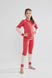 Комплект дитячої термобілизни Craft Baselayer Set Junior, червоний, 158/164 см