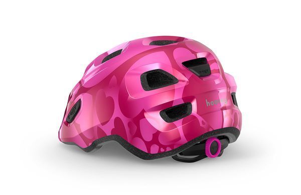 Шлем детский MET Hooray Pink hearts | Glossy, S