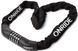 Замок ONRIDE Tie Code Superior 30 загартований ланцюговий, кодовий, 6x1000 мм, чорний