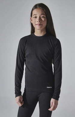 Термобілизна дитяча Craft Core Dry Baselayer Set Junior, чорний, 74/80 см
