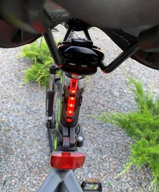 Задняя фара BauTech DC-918 / AQY-093, аккум. Li-ion, micro USB, чёрный