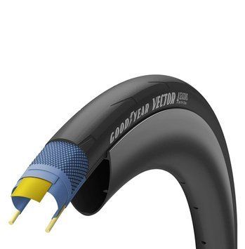 Покришка 700x32 (32-622) GoodYear VECTOR 4Seasons Tubeless Complete, чорний