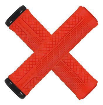 Гріпси Lizard Skins CHARGER EVO 136мм, з одним замком, червоний