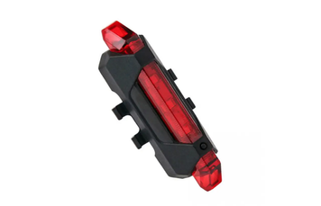 Задняя фара BauTech DC-918 / AQY-093, аккум. Li-ion, micro USB, чёрный