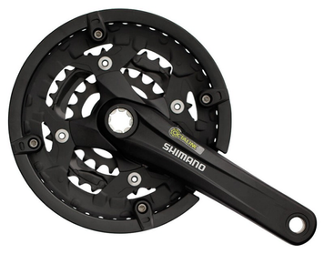 Шатуны Shimano FC-T4010 Alivio Octalink 22/32/44T, чёрный