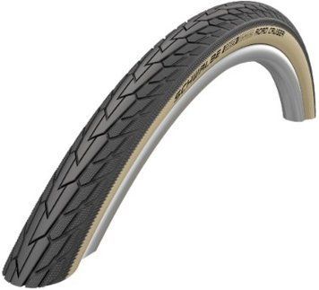Покришка 26x1.75 (47-559) Schwalbe ROAD CRUISER K-Guard Active HS484 GREEN, 50EPI, чорний з коричневим