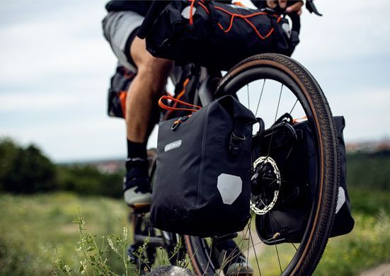 Сумка велосипедная Ortlieb Gravel-Pack 12,5 л, серый