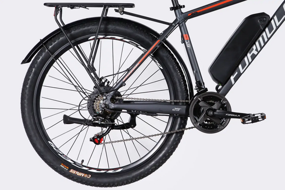 Електровелосипед 29" Formula eMOTION PLUS 36B 12.5А*г 500Вт (2026), 19", сіро-сріблястий