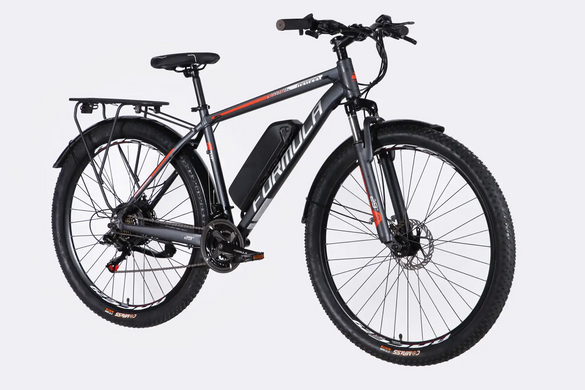 Електровелосипед 29" Formula eMOTION PLUS 36B 12.5А*г 500Вт (2026), 19", сіро-сріблястий