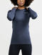 Термокофта женская Craft CORE Dry Active Comfort LS Woman, тёмно-синий, S