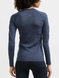 Термокофта женская Craft CORE Dry Active Comfort LS Woman, тёмно-синий, S