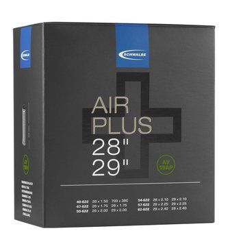 Камера 28/29" (40/62-622) Schwalbe AV19AP AIR PLUS IB AGV 40mm