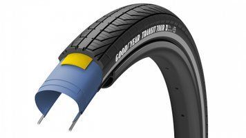 Покришка 27.5x2.00 (50-584) GoodYear TRANSIT Tour, чорний